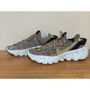 Nike Mens Space Hippie 04 CZ6398-001 Gray Running Shoes Sneakers Size 14